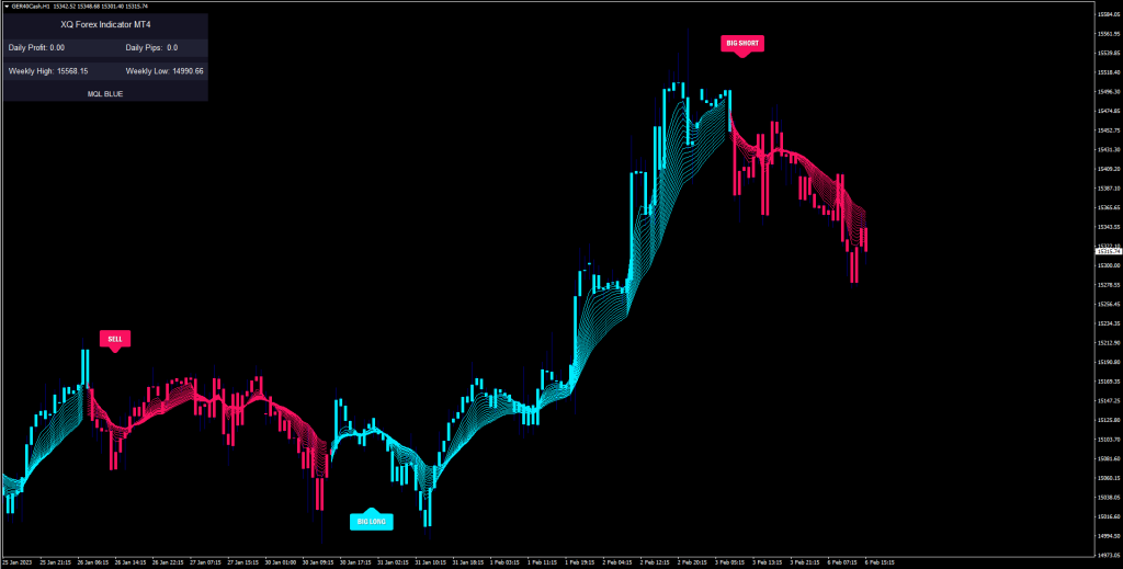XQ Indicator MT4 View