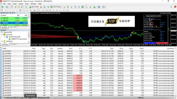 IS VIP BTC EA MT4 DOWNLOAD + Setfiles | Build 1440+