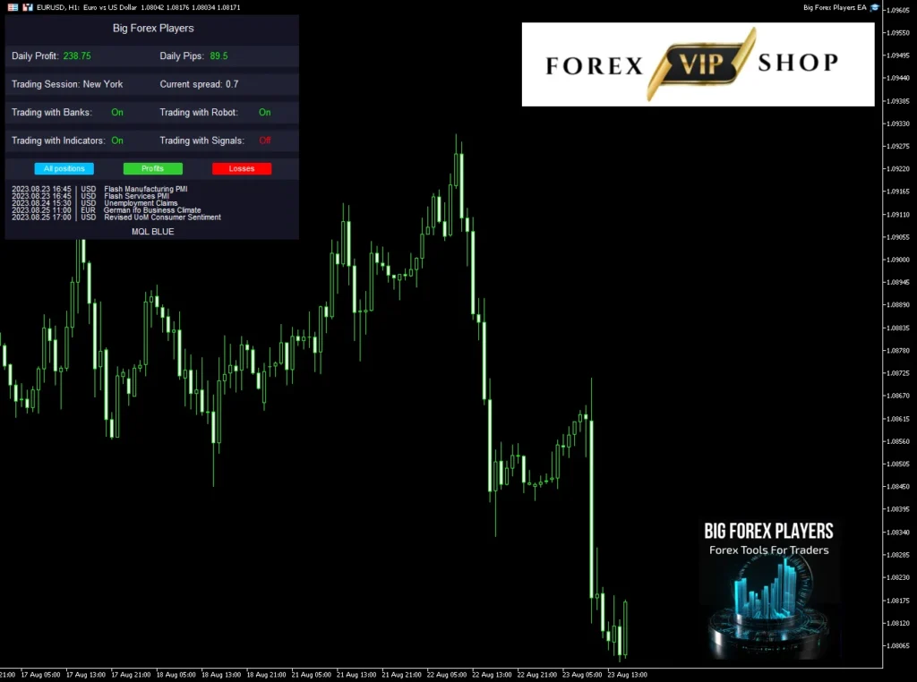 Big Forex Players EA V3.1 MT4 DOWNLOAD | Backtest Result 3
