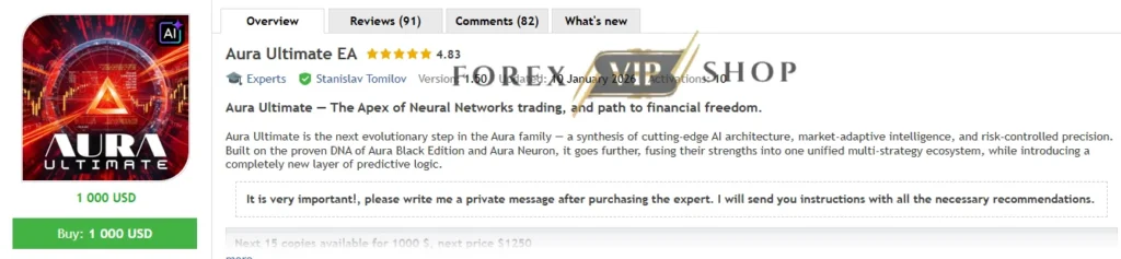 Aura Ultimate EA MT5 DOWNLOAD + Setfiles