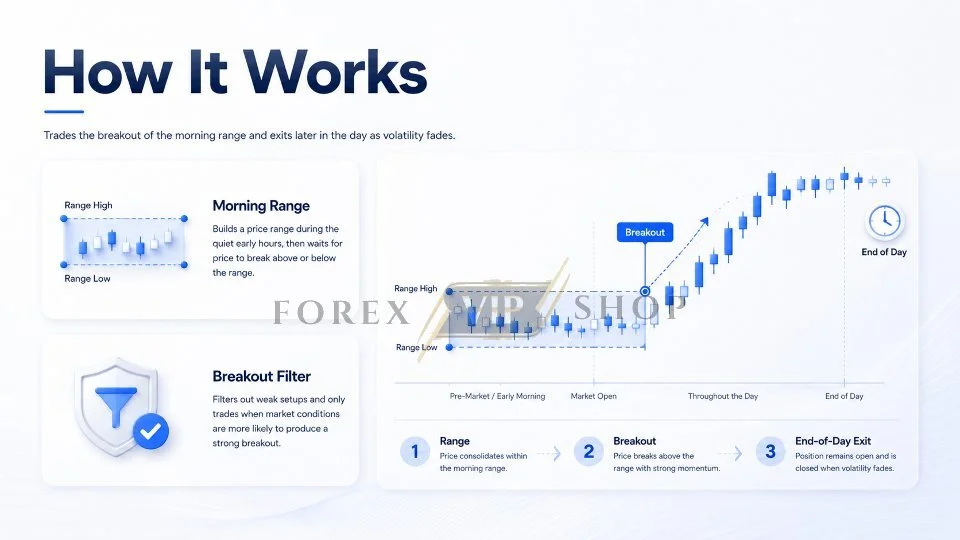 Range Breakout EA with Range Filters MT5 How to Work New